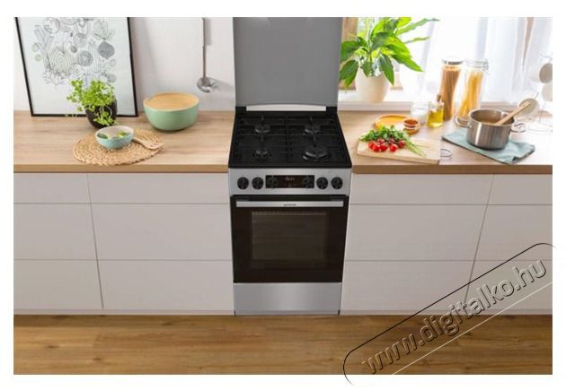 Gorenje GK5C63SH kombin&aacute;lt g&aacute;ztűzhely Konyhai term&eacute;kek - S&uuml;tő-főzőlap, tűzhely (szabadon&aacute;ll&oacute;) - Kombin&aacute;lt tűzhely (szabadon&aacute;ll&oacute;) - 501694