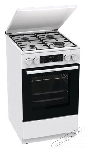 Gorenje GK5C64WH kombin&aacute;lt g&aacute;ztűzhely Konyhai term&eacute;kek - S&uuml;tő-főzőlap, tűzhely (szabadon&aacute;ll&oacute;) - Kombin&aacute;lt tűzhely (szabadon&aacute;ll&oacute;) - 501695
