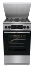 Gorenje GKS5C71XF kombinált gáztűzhely Konyhai termékek - Sütő-főzőlap, tűzhely (szabadonálló) - Kombinált tűzhely (szabadonálló) - 501696