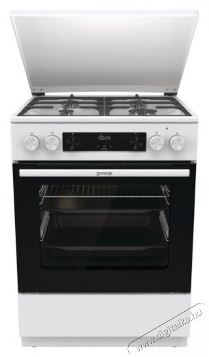 Gorenje GKS6C71WF kombin&aacute;lt g&aacute;ztűzhely Konyhai term&eacute;kek - S&uuml;tő-főzőlap, tűzhely (szabadon&aacute;ll&oacute;) - Kombin&aacute;lt tűzhely (szabadon&aacute;ll&oacute;) - 501698