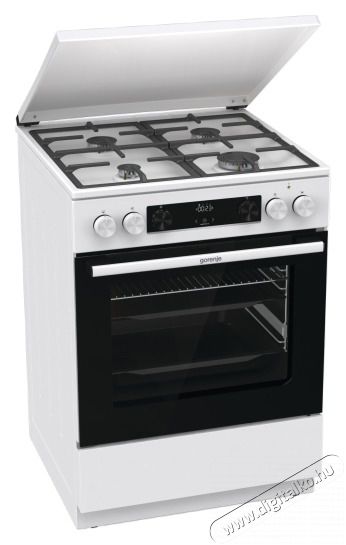 Gorenje GKS6C71WF kombin&aacute;lt g&aacute;ztűzhely Konyhai term&eacute;kek - S&uuml;tő-főzőlap, tűzhely (szabadon&aacute;ll&oacute;) - Kombin&aacute;lt tűzhely (szabadon&aacute;ll&oacute;) - 501698