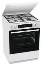 Gorenje GKS6C71WF kombin&aacute;lt g&aacute;ztűzhely Konyhai term&eacute;kek - S&uuml;tő-főzőlap, tűzhely (szabadon&aacute;ll&oacute;) - Kombin&aacute;lt tűzhely (szabadon&aacute;ll&oacute;) - 501698