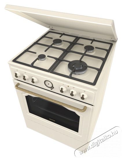 Gorenje GKS6C71CLI kombin&aacute;lt g&aacute;ztűzhely Konyhai term&eacute;kek - S&uuml;tő-főzőlap, tűzhely (szabadon&aacute;ll&oacute;) - Kombin&aacute;lt tűzhely (szabadon&aacute;ll&oacute;) - 502736