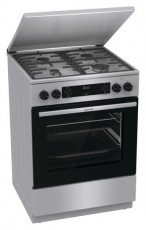 Gorenje GKS6C71XF kombin&aacute;lt g&aacute;ztűzhely Konyhai term&eacute;kek - S&uuml;tő-főzőlap, tűzhely (szabadon&aacute;ll&oacute;) - Kombin&aacute;lt tűzhely (szabadon&aacute;ll&oacute;) - 502737