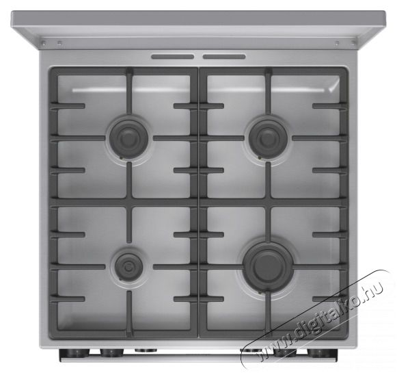 Gorenje GKS6C71XF kombin&aacute;lt g&aacute;ztűzhely Konyhai term&eacute;kek - S&uuml;tő-főzőlap, tűzhely (szabadon&aacute;ll&oacute;) - Kombin&aacute;lt tűzhely (szabadon&aacute;ll&oacute;) - 502737