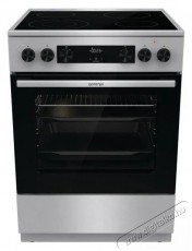 Gorenje GECS6C70XC Konyhai term&eacute;kek - S&uuml;tő-főzőlap, tűzhely (szabadon&aacute;ll&oacute;) - Elektromos tűzhely (szabadon&aacute;ll&oacute;) - 504413