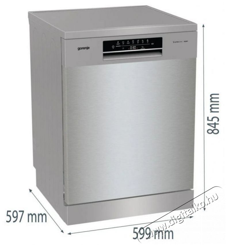 Gorenje GS643D90X Konyhai term&eacute;kek - Mosogat&oacute;g&eacute;p - Norm&aacute;l (60cm) szabadon&aacute;ll&oacute; mosogat&oacute;g&eacute;p - 504417