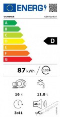 Gorenje GS643D90X Konyhai term&eacute;kek - Mosogat&oacute;g&eacute;p - Norm&aacute;l (60cm) szabadon&aacute;ll&oacute; mosogat&oacute;g&eacute;p - 504417