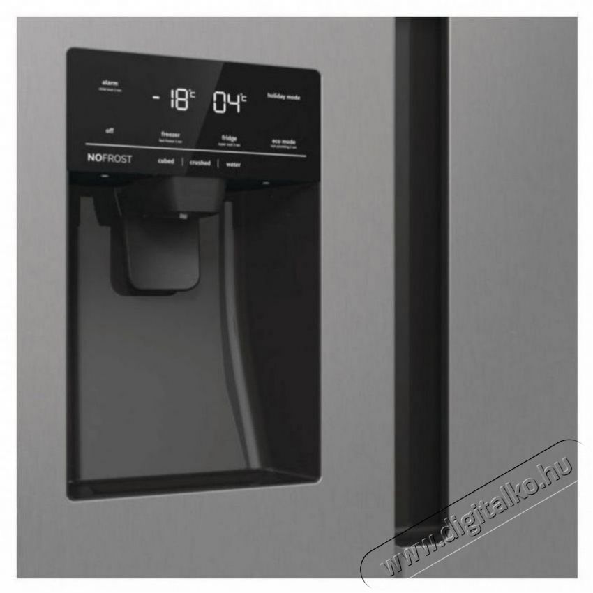 Gorenje NRR9185ESXL Konyhai term&eacute;kek - Hűtő, fagyaszt&oacute; (szabadon&aacute;ll&oacute;) - Amerikai t&iacute;pus&uacute; Side By Side hűtő - 504430