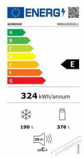 Gorenje NRR9185ESXL Konyhai term&eacute;kek - Hűtő, fagyaszt&oacute; (szabadon&aacute;ll&oacute;) - Amerikai t&iacute;pus&uacute; Side By Side hűtő - 504430