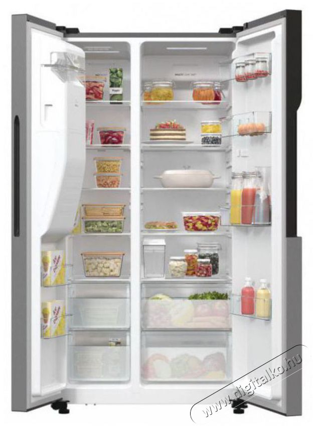 Gorenje NRR9185ESXL Konyhai term&eacute;kek - Hűtő, fagyaszt&oacute; (szabadon&aacute;ll&oacute;) - Amerikai t&iacute;pus&uacute; Side By Side hűtő - 504430