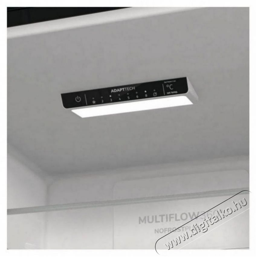 Gorenje ONRK619DBK-L Konyhai term&eacute;kek - Hűtő, fagyaszt&oacute; (szabadon&aacute;ll&oacute;) - Alulfagyaszt&oacute;s kombin&aacute;lt hűtő - 504431