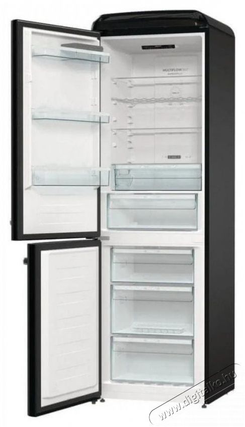 Gorenje ONRK619DBK-L Konyhai term&eacute;kek - Hűtő, fagyaszt&oacute; (szabadon&aacute;ll&oacute;) - Alulfagyaszt&oacute;s kombin&aacute;lt hűtő - 504431