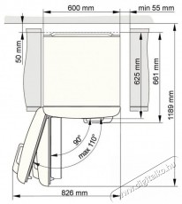 Gorenje ONRK619DBK-L Konyhai term&eacute;kek - Hűtő, fagyaszt&oacute; (szabadon&aacute;ll&oacute;) - Alulfagyaszt&oacute;s kombin&aacute;lt hűtő - 504431