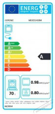 Gorenje MEKS5141BM kombin&aacute;lt g&aacute;ztűzhely Konyhai term&eacute;kek - S&uuml;tő-főzőlap, tűzhely (szabadon&aacute;ll&oacute;) - G&aacute;ztűzhely (szabadon&aacute;ll&oacute;) - 502739
