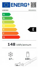 Gorenje RBIU609EA1 Hűtőszekr&eacute;ny, hűtőg&eacute;p  Konyhai term&eacute;kek - Hűtő, fagyaszt&oacute; (be&eacute;p&iacute;thető) - Egyajt&oacute;s hűtő - 494346