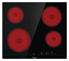 Gorenje ECT601FMC be&eacute;p&iacute;thető ker&aacute;mia főzőlap Konyhai term&eacute;kek - S&uuml;tő-főzőlap, tűzhely (be&eacute;p&iacute;thető) - Elektromos főzőlap (be&eacute;p&iacute;thető) - 505091
