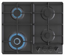 Gorenje GW641BPB fekete beépíthető gáz főzőlap Konyhai termékek - Sütő-főzőlap, tűzhely (beépíthető) - Gázfőzőlap (beépíthető) - 505092
