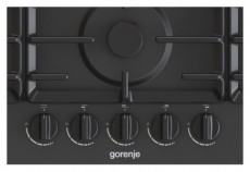 Gorenje GW951MB fekete be&eacute;p&iacute;thető 5 &eacute;gő g&aacute;z főzőlap Konyhai term&eacute;kek - S&uuml;tő-főzőlap, tűzhely (be&eacute;p&iacute;thető) - G&aacute;zfőzőlap (be&eacute;p&iacute;thető) - 505093