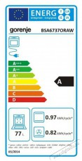 Gorenje BSA6737ORAW Konyhai term&eacute;kek - S&uuml;tő-főzőlap, tűzhely (be&eacute;p&iacute;thető) - S&uuml;tő (be&eacute;p&iacute;thető) - 505721