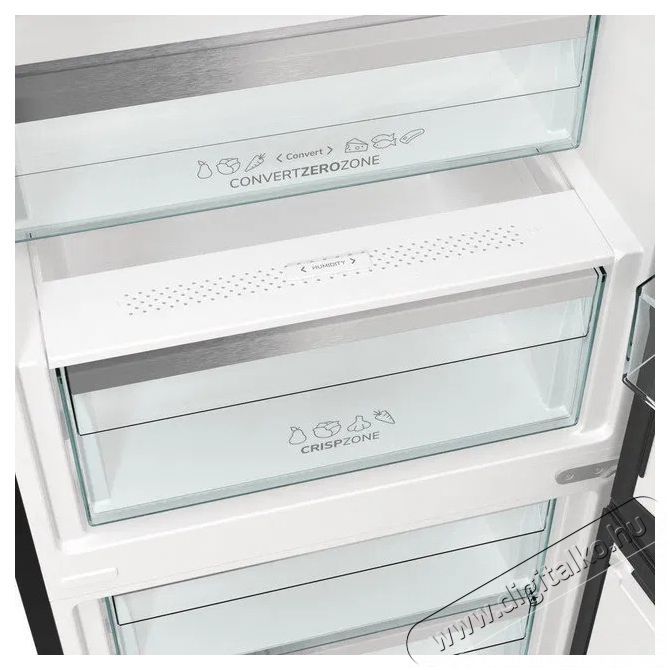 Gorenje NRB620C81BX4WFE Konyhai term&eacute;kek - Hűtő, fagyaszt&oacute; (szabadon&aacute;ll&oacute;) - Alulfagyaszt&oacute;s kombin&aacute;lt hűtő - 509631