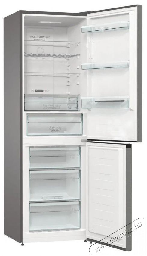 Gorenje NRK619CA2XL4 Konyhai term&eacute;kek - Hűtő, fagyaszt&oacute; (szabadon&aacute;ll&oacute;) - Alulfagyaszt&oacute;s kombin&aacute;lt hűtő - 509570