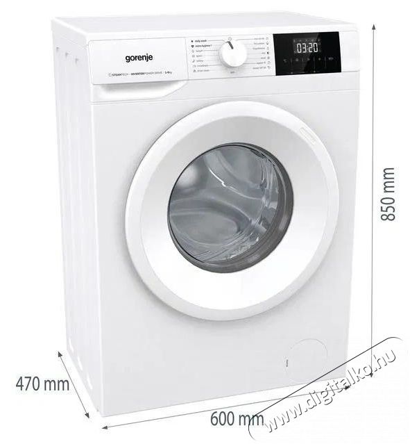 Gorenje WNGPI61SBS MOS&Oacute;G&Eacute;P EL&Ouml;LT&Ouml;LTŐS H&aacute;ztart&aacute;s / Otthon / K&uuml;lt&eacute;r - Mos&oacute;g&eacute;p / sz&aacute;r&iacute;t&oacute;g&eacute;p - El&ouml;lt&ouml;ltős keskeny (45cm-ig) mos&oacute;g&eacute;p - 505192