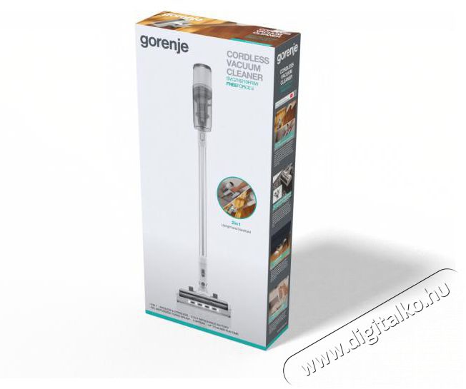 Gorenje SVC216210FFIIW H&aacute;ztart&aacute;s / Otthon / K&uuml;lt&eacute;r - Porsz&iacute;v&oacute; / takar&iacute;t&oacute;g&eacute;p - K&eacute;zi / &aacute;ll&oacute; porsz&iacute;v&oacute; - 511016