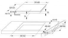 Gorenje GI6442BSCWF Konyhai term&eacute;kek - S&uuml;tő-főzőlap, tűzhely (be&eacute;p&iacute;thető) - Indukci&oacute;s főzőlap (be&eacute;p&iacute;thető) - 515473
