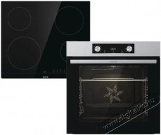 Gorenje JumpSet BO6737E02X + ECT41SC Sütő-főzőlap szett (beépíthető) Konyhai termékek - Sütő-főzőlap, tűzhely (beépíthető) - Sütő-főzőlap szett (beépíthető) - 527225