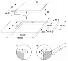 Gorenje ECT643SYB Konyhai term&eacute;kek - S&uuml;tő-főzőlap, tűzhely (be&eacute;p&iacute;thető) - Elektromos főzőlap (be&eacute;p&iacute;thető) - 515461