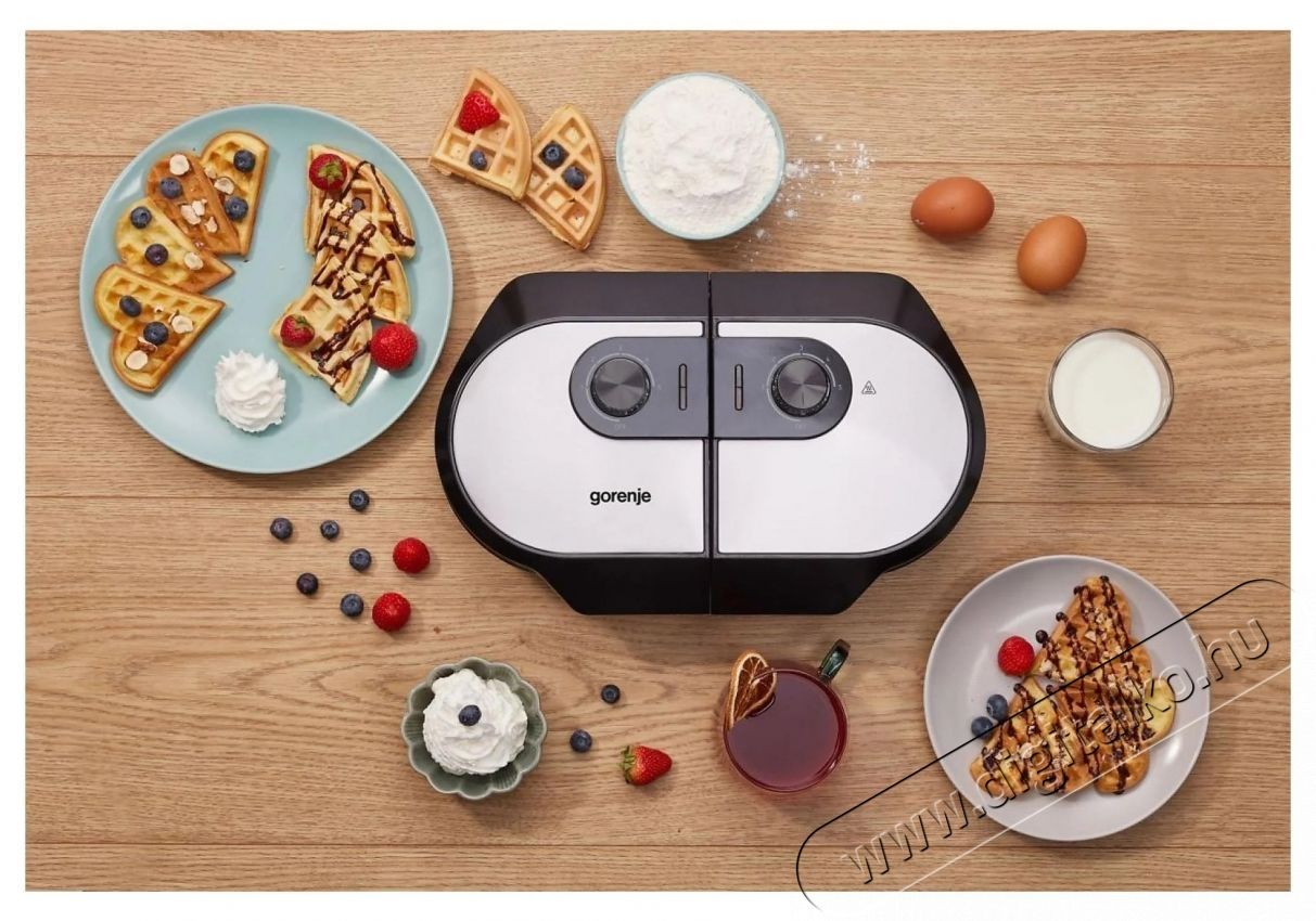 Gorenje WM1400SB Gofris&uuml;tő Konyhai term&eacute;kek - Konyhai kisg&eacute;p (s&uuml;t&eacute;s / főz&eacute;s / hűt&eacute;s / &eacute;telk&eacute;sz&iacute;t&eacute;s) - Melegszendvics / gofri s&uuml;tő - 531163