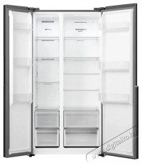 Gorenje NRS917E41BX Hűtőszekr&eacute;ny, hűtőg&eacute;p Konyhai term&eacute;kek - Hűtő, fagyaszt&oacute; (szabadon&aacute;ll&oacute;) - Amerikai t&iacute;pus&uacute; Side By Side hűtő - 531527