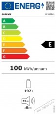 Gorenje RI512E41 Hűtőszekr&eacute;ny, hűtőg&eacute;p Konyhai term&eacute;kek - Hűtő, fagyaszt&oacute; (be&eacute;p&iacute;thető) - Fagyaszt&oacute; n&eacute;lk&uuml;li hűtő - 531533