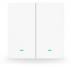 Gosund Nitebird GOSUND SW9 Smart kétbillentyűs Wi-Fi-s fali kapcsoló, 230V, max. 10A Mobil / Kommunikáció / Smart - Okos eszköz - Egyéb okos eszköz - 404656
