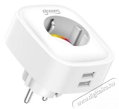 Gosund Nitebird GOSUND SP112 2 db-os Smart Wi-Fi-s okos konnektor &eacute;s 2xUSB H&aacute;ztart&aacute;s / Otthon / K&uuml;lt&eacute;r - Okos otthon - Okos konnektor - 413582