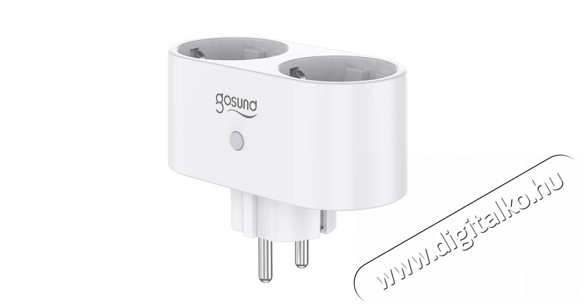 Gosund Nitebird GOSUND SP211 Smart Wi-Fi-s okos dupla konnektor H&aacute;ztart&aacute;s / Otthon / K&uuml;lt&eacute;r - Egy&eacute;b h&aacute;ztart&aacute;si term&eacute;k - 446876