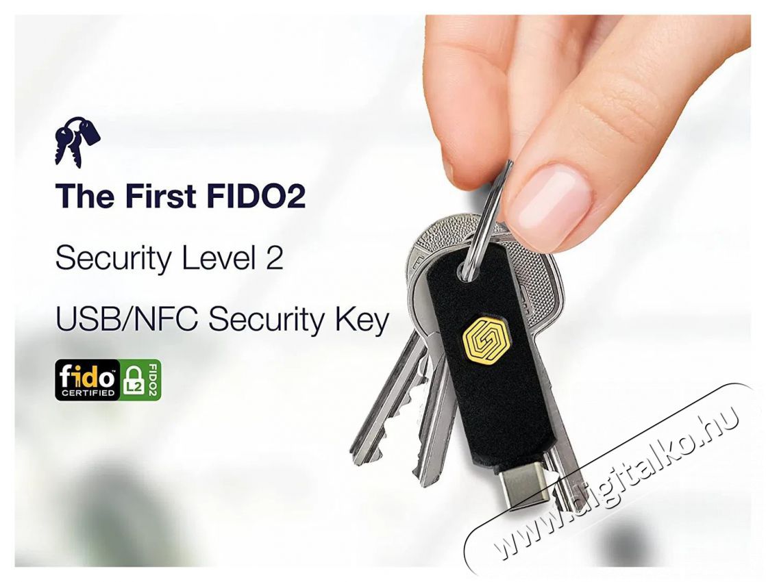 GoTrust Idem Key USB-C biztons&aacute;gi token Iroda &eacute;s sz&aacute;m&iacute;t&aacute;stechnika - Egy&eacute;b sz&aacute;m&iacute;t&aacute;stechnikai term&eacute;k - 528966