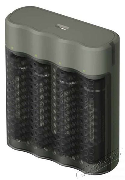 GP Batteries GP Speed M451 Akkut&ouml;ltő + 4&times;AA ReCyko Pro Akkuk &eacute;s t&ouml;ltők - Elem m&eacute;retű akku &eacute;s t&ouml;ltő - T&ouml;ltő - 404045