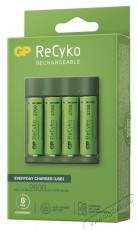 GP Batteries GP USB Everyday B421 Akkut&ouml;ltő + 4&times;AA GP ReCyko 2700 F&eacute;nyk&eacute;pezőg&eacute;p / kamera - Sport kamera tartoz&eacute;kok - Akkumul&aacute;tor / t&ouml;ltő - 441486