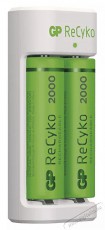 GP Batteries GP Eco E211 Akkut&ouml;ltő + 2&times;AA GP ReCyko 2000 Akkuk &eacute;s t&ouml;ltők - Li-ion akkumul&aacute;tor &eacute;s t&ouml;ltő (ut&aacute;ngy&aacute;rtott) - T&ouml;ltő - 416718