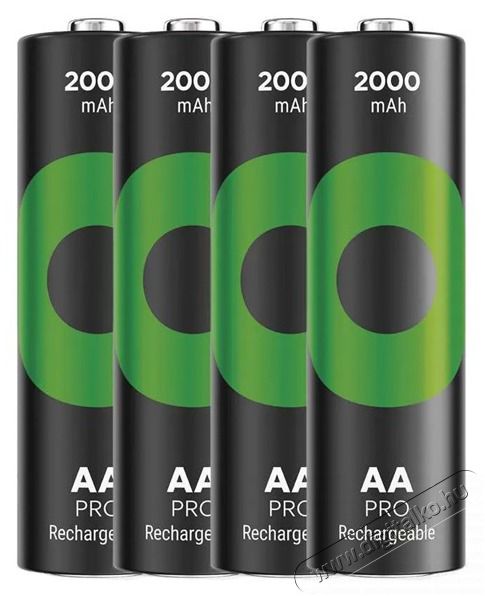 GP Batteries GP ReCyko Pro NiMH Akkumul&aacute;tor HR6 (AA) 4db Akkuk &eacute;s t&ouml;ltők - Elem m&eacute;retű akku &eacute;s t&ouml;ltő - Akku - 507324