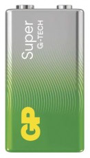 GP Batteries GP Super alk&aacute;li elem 9V 1db Akkuk &eacute;s t&ouml;ltők - Elem - 507132