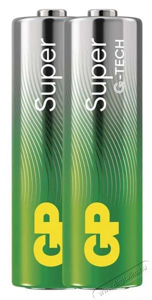 GP Batteries GP Super alk&aacute;li elem AA 2db/bliszter Akkuk &eacute;s t&ouml;ltők - Elem - 507147