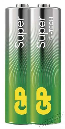 GP Batteries GP Super alk&aacute;li elem AA 2db/bliszter Akkuk &eacute;s t&ouml;ltők - Elem - 507147