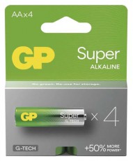 GP Batteries GP Super alk&aacute;li elem AA 4db - Akkuk &eacute;s t&ouml;ltők - Elem - 507148