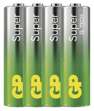 GP Batteries GP Super alk&aacute;li elem AA 4db Akkuk &eacute;s t&ouml;ltők - Elem - 507148