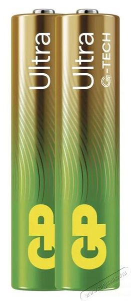 GP Batteries GP B02112 Ultra alk&aacute;li elem AAA (LR03) 2db/bliszter Akkuk &eacute;s t&ouml;ltők - Elem - 508399