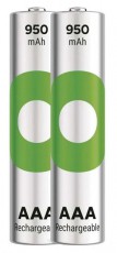 GP Batteries GP ReCyko NiMH Akkumul&aacute;tor HR03 (AAA) 950mAh 2db Akkuk &eacute;s t&ouml;ltők - Li-ion akkumul&aacute;tor &eacute;s t&ouml;ltő (gy&aacute;ri) - Akku - 508819