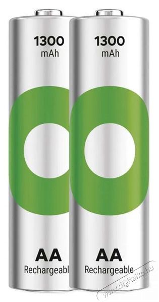 GP Batteries GP ReCyko NiMH Akkumul&aacute;tor HR6 (AA) 1300mAh 2db Akkuk &eacute;s t&ouml;ltők - Li-ion akkumul&aacute;tor &eacute;s t&ouml;ltő (gy&aacute;ri) - Akku - 508822